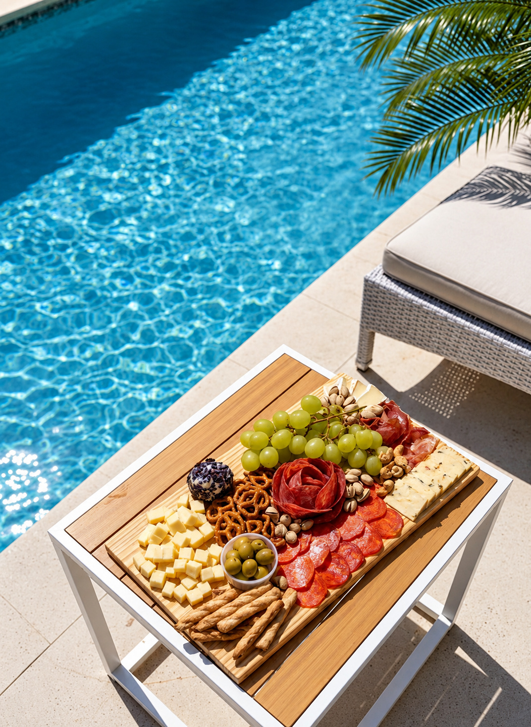 Cheese and charcuterie board